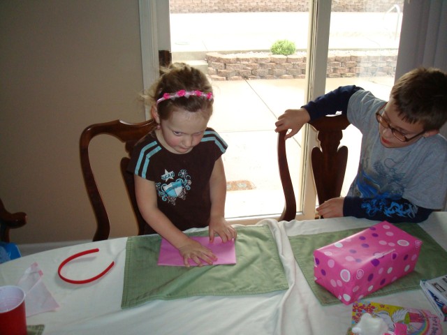 Another card.  Cards are important at birthday parties.