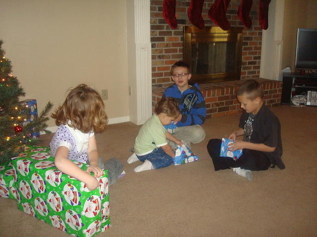 Time to open presents!
