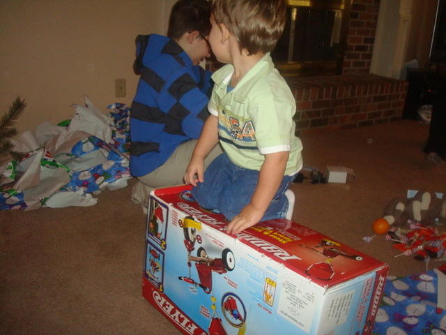 Isaiah made sure that everyone knew that this was his!