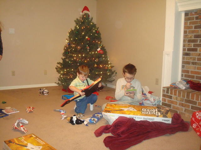 Isaiah is a Guitar Hero too!