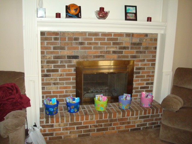 Easter baskets were simple this year.