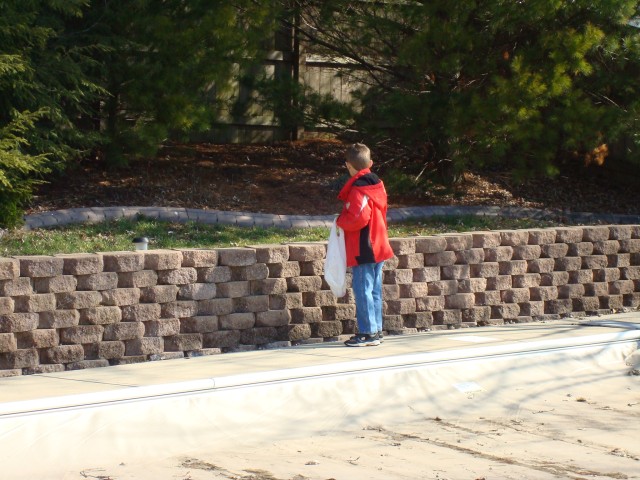 Elijah is looking really hard.