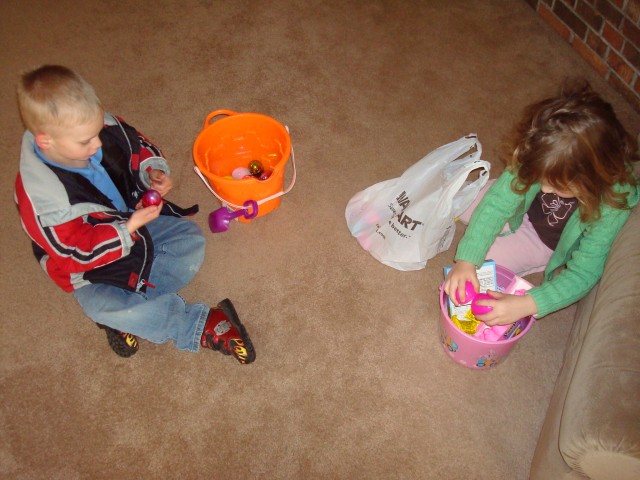 Abby, don't go putting all of your eggs in one basket.  (Or something)