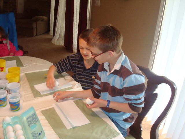 The boys were prepared to take a very methodical approach.