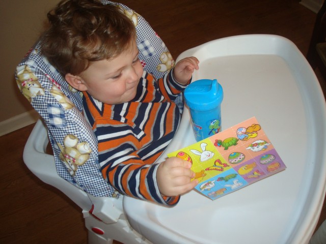 Look at those chubby little fingers!