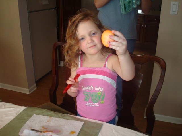 I love the "Grabber Orange" egg.