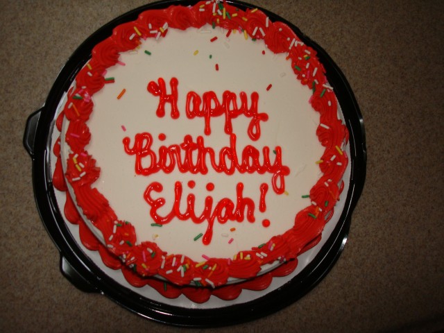 Happy Birthday, Elijah!