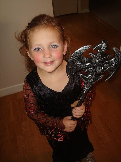 Watch out for a pretty girl with an axe!