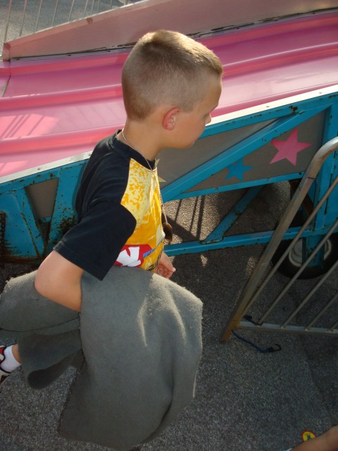 Elijah's going on a Magic Carpet Ride! :)