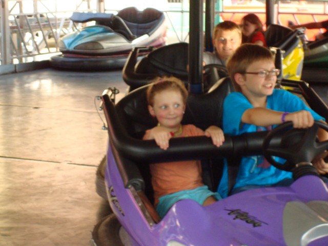 Abby makes some silly faces!