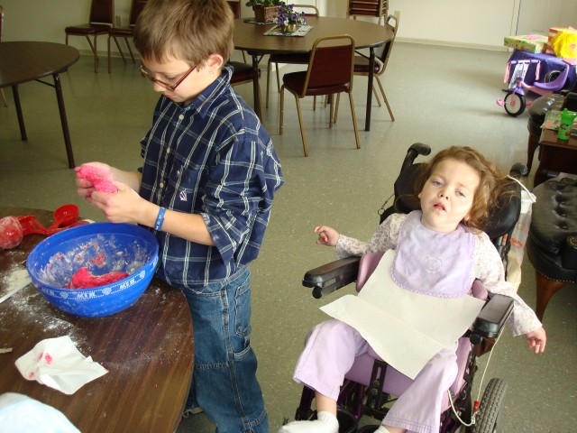 It's important to knead the dough.