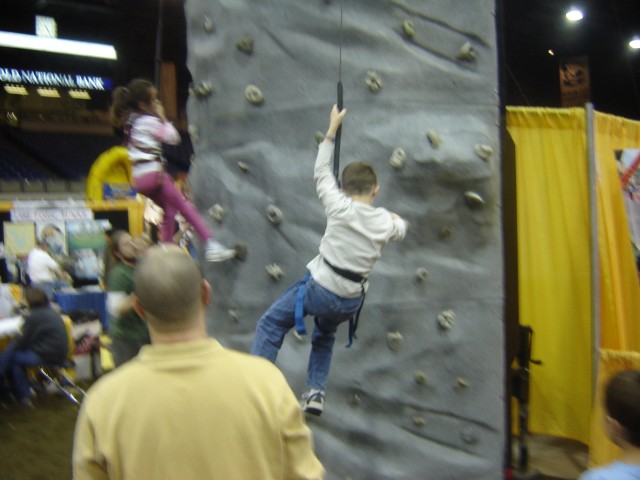 Coming back down is the fun part.