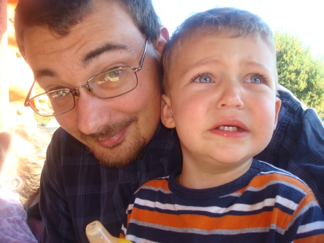 He changed his mind right after we got on the train though :(