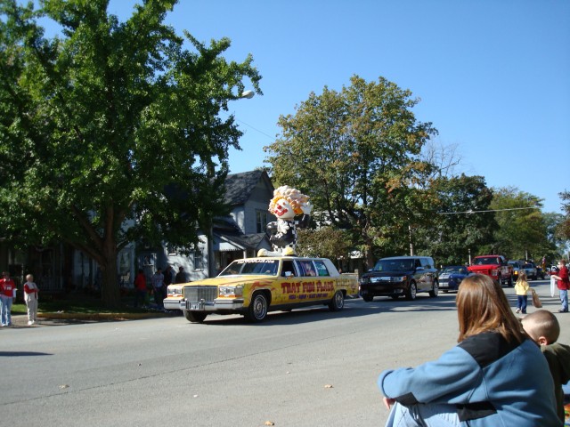 Now that is one clown car that can hold a lot of clowns!