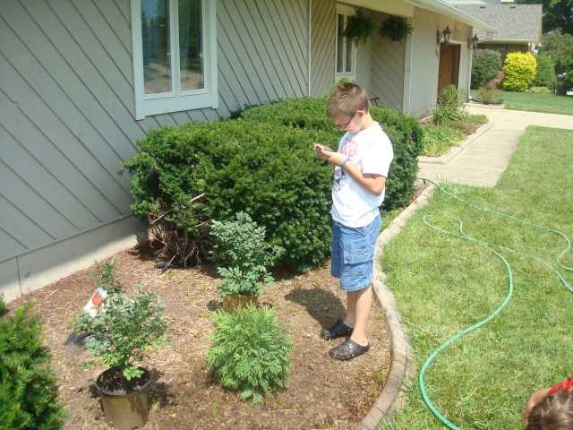 Timmy spent most of the project reading the labels.