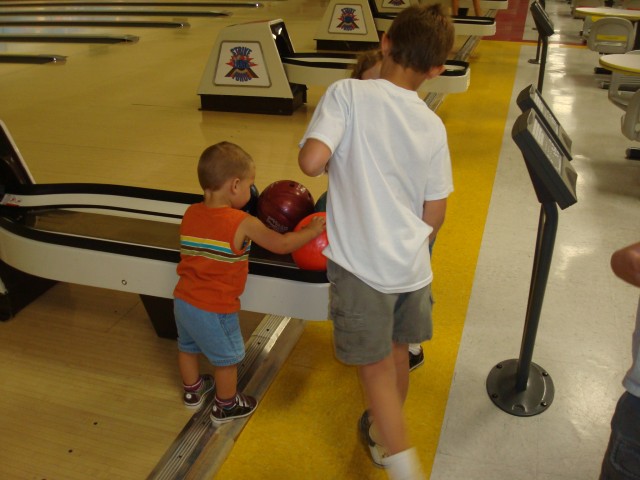 Isaiah is such a big helper.