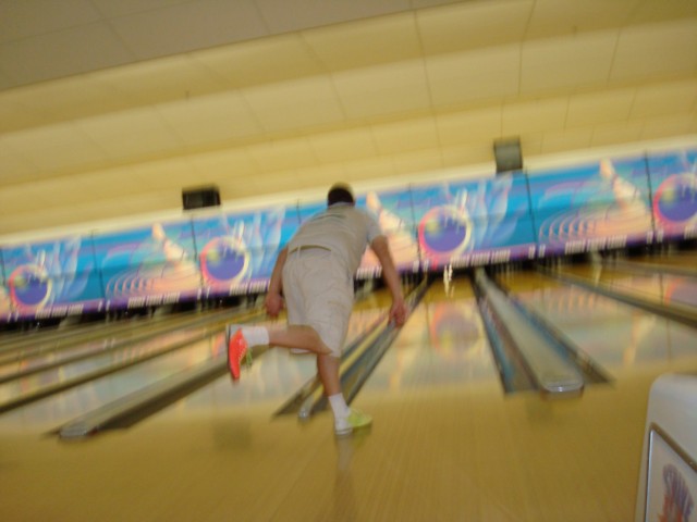 I didn't fall down a single time!