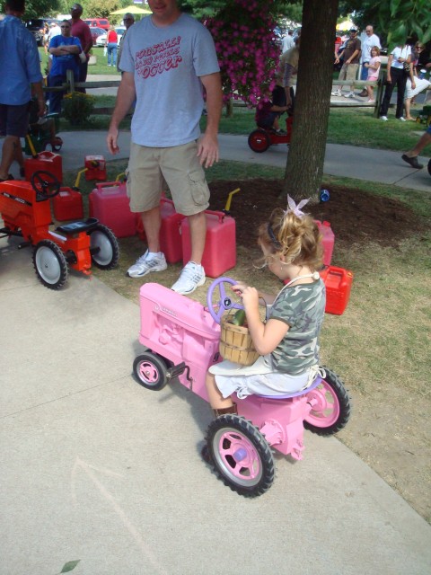 Pink tractors rock!