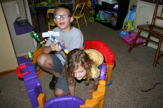 Cameron's play set is super cool!