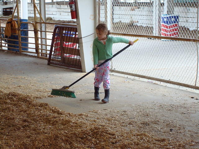 I didn't know she knew how to work one of those :P