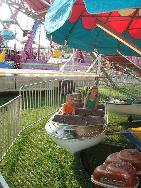 They need some fishing rods on this puppy, or something!