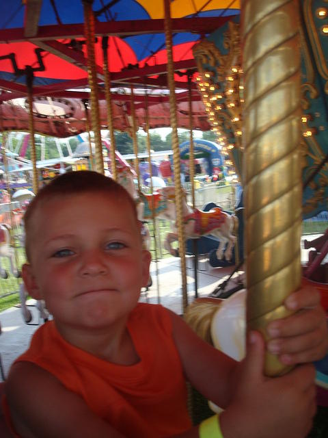 I guess that's "almost" a smile?