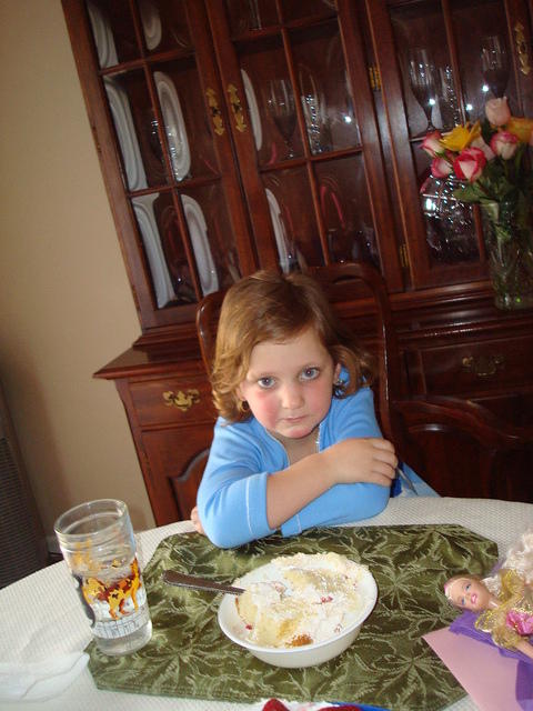 That must be the "I didn't get a pony" pout!  lol