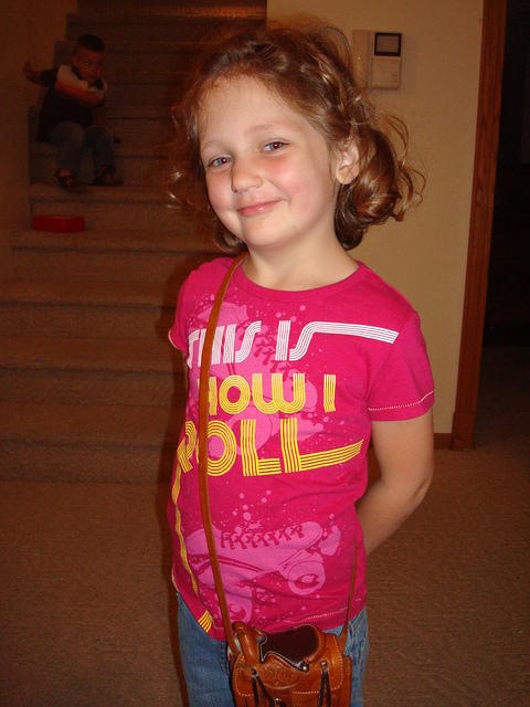 That is how she rolls!!