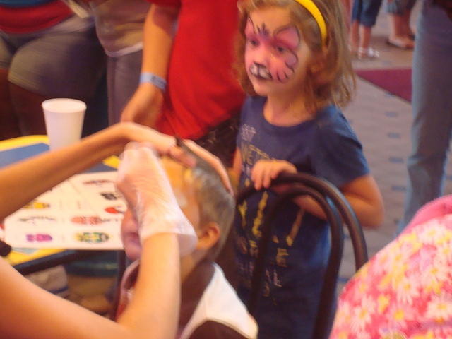 Isaiah did a good job holding still.