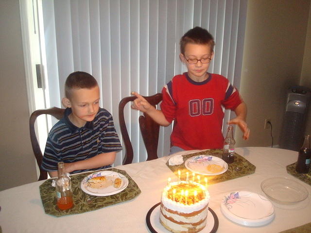 Ice cream cake!  mmmmm