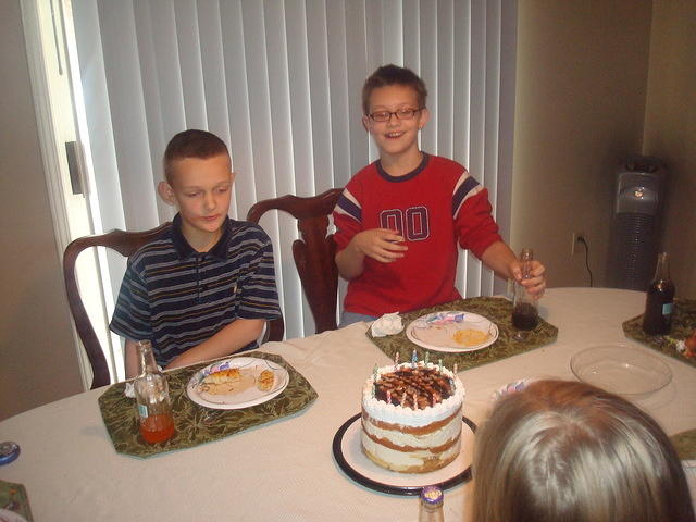 Time to cut the cake!