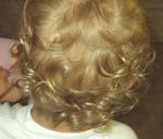 I just had to post a picture of Elijah's curls :) I don't want to cut them off yet :(