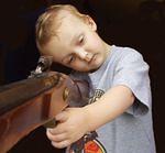 I shot Mamaws .50 caliber just like Timothy :) (Uncle Bruce only put a cap on the gun.)