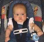 The mean nurses took blood out of both arms :( Don't I look sad :(