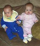 Nicholas looks like he is trying to make a run for it :)