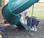 There were also a lot around the slide :)