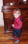 Elijah was dressed up like spider-man with a hint of an army guy :)