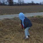 I had fun helping Mamaw pick up roots and rocks :)