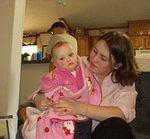 This blanket is soooo soft. Thank you Aunt Joni!!