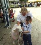 Mary is helping Timothy get ready for the mini youth lead.