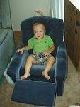 Nicholas loves his new chair!