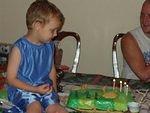 Elijah is ready to blow out those candles!!!!