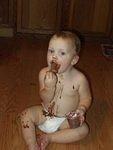 Guess who likes chocolate pudding???