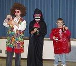 Timothy won for "Most Original Costume"!! (at scouts that is)