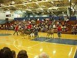 You haven't lived until you go to a Donkey Basketball game at Eastern Hancock!!! Nathan had soooo much fun he couldn't contain himself!