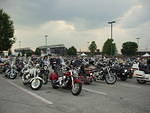 There were over 10000 bikes on the Miracle Ride last Sunday! (WOW it was awesome!!) Thank You everyone that donated!! :)