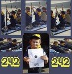 Timothy had a wonderful time checking loading and shooting the gun :)