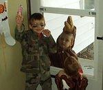 Thank you Grandma for the candy and toy!!