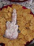 It's a guitar cheeseball! hehehe