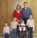 This is about as close to a family picture as you get :) hehe